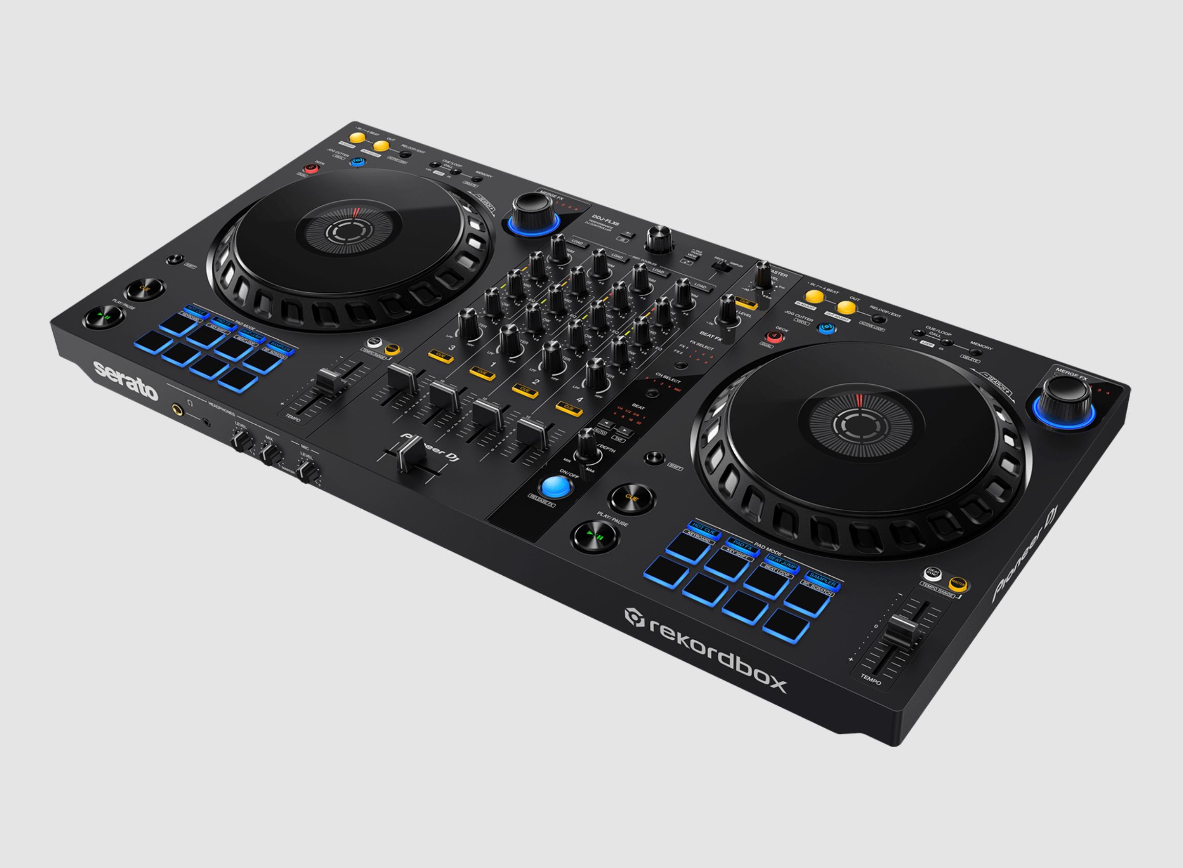 Pioneer DJ DDJ-FLX6-GT 4-Deck Rekordbox and Serato DJ Controller