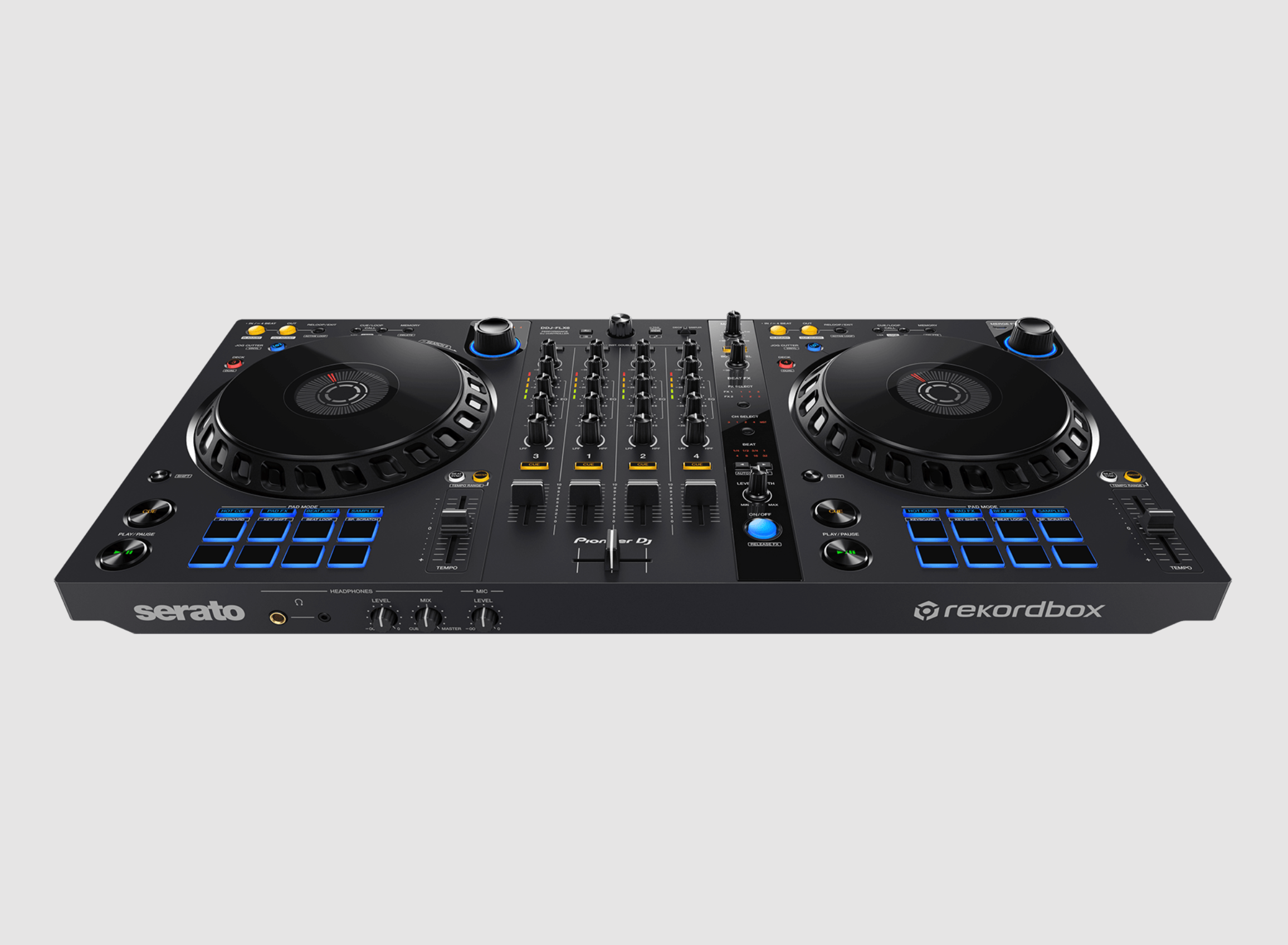 Pioneer DJ DDJ-FLX6-GT 4-Deck Rekordbox and Serato DJ Controller