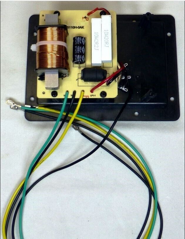 Replacement Upgraded Crossover for Yamaha Speakers S110H & S110H-OAK 2 Way