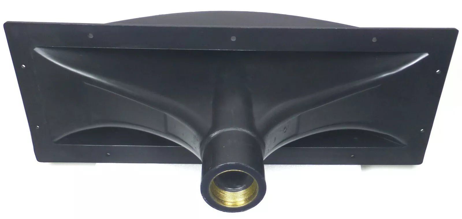 17" x 6" ABS Plastic 1 3/8" Bi-Radial Screw-On Horn Flare for Speaker Cabinets