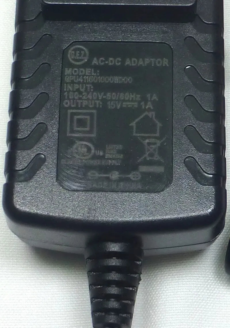 Replacement Power Supply for Peavey PV6 Mixers 100V-240V Output 15VDC (PS-PV15)