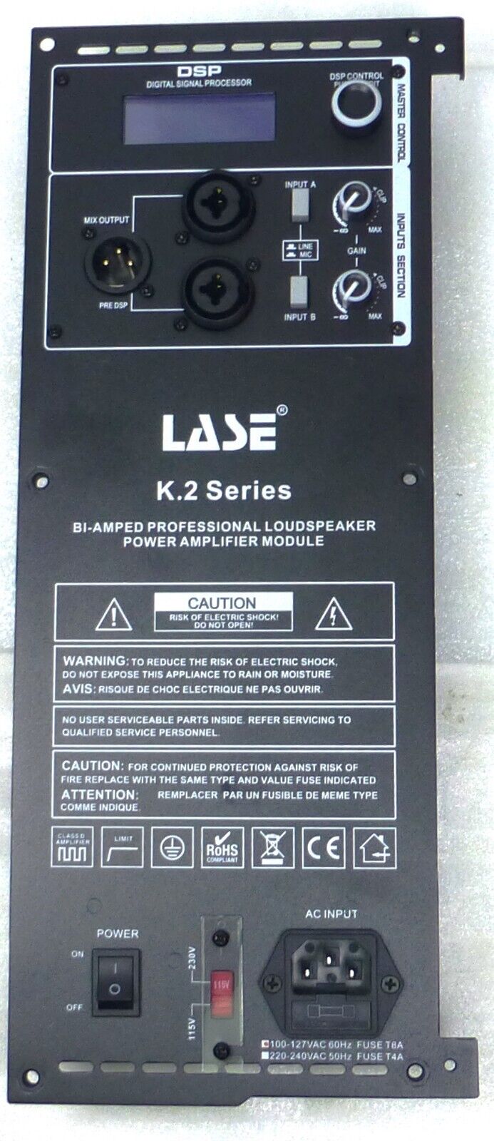 LASE Replacement QSC Amplifier Modules