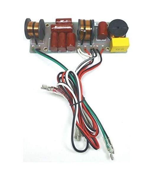 3 Way Passive Crossover for Line Array Boxes 450 Hz / 2100 Hz @ 8 ohms