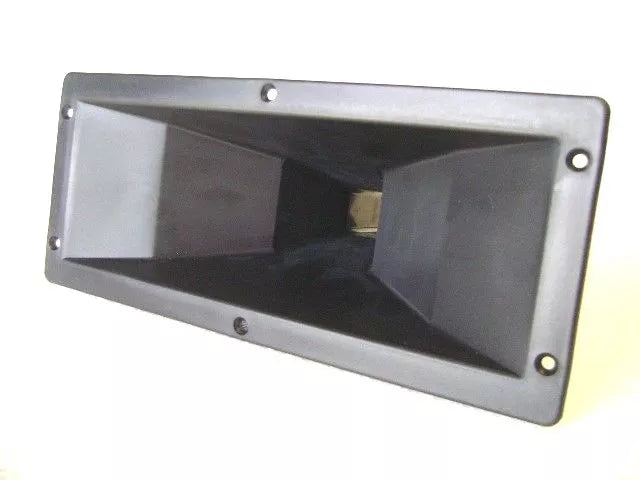 4" x 10" Plastic 1 3/8" Screw-On Horn Replacement For Speaker Cabinet