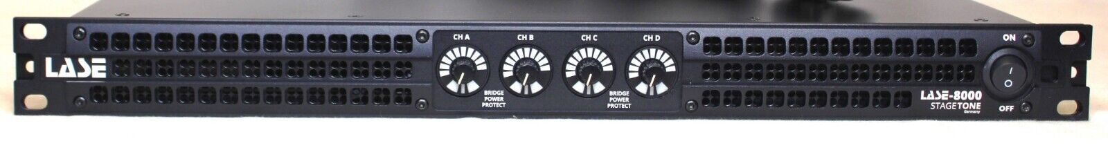 LASE Series Professional Powered 1U Rack Amplifiers