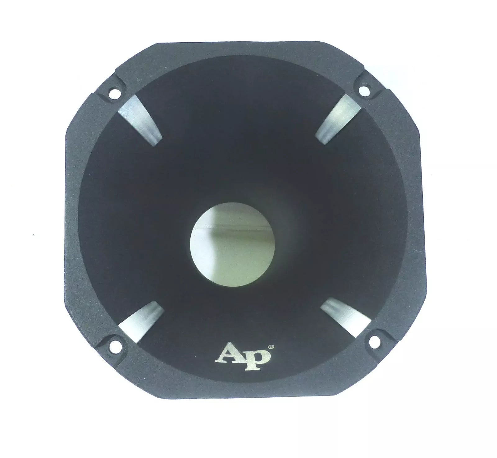 Audiopipe 6" Octagon High Frequency Aluminum Horn for 2" Bolt On Exit Drivers