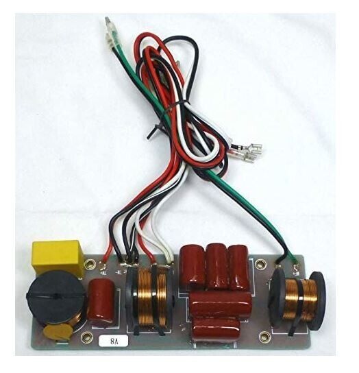 3 Way Passive Crossover for Line Array Boxes 450 Hz / 2100 Hz @ 8 ohms