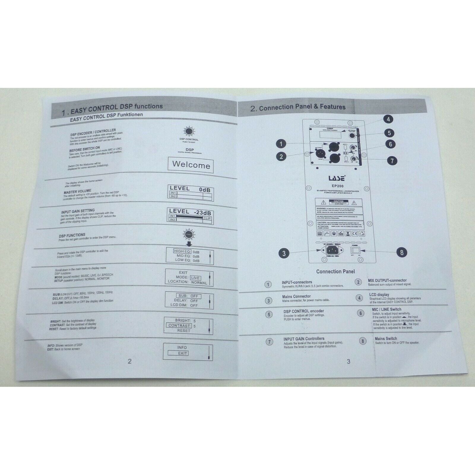 LASE Replacement EV ElectroVoice Amplifier Modules