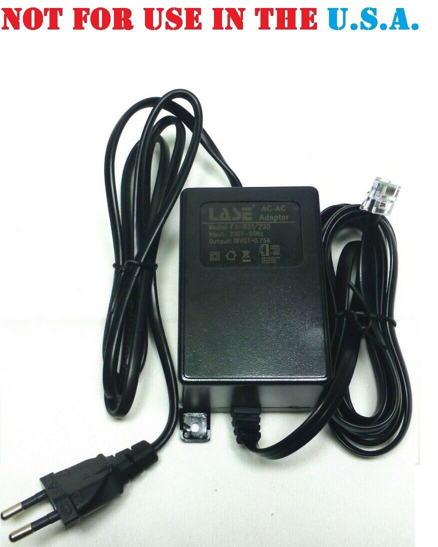 Replacement 220V Power Supply RANE RS-1 for Rane Products AC22B,MP24Z, GE130 etc