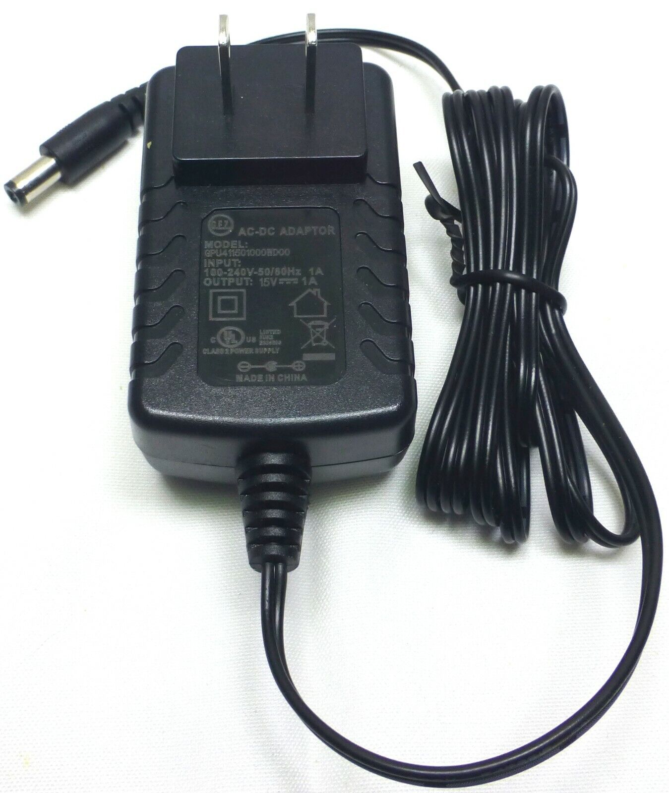 Replacement Power Supply for SMARTECH TECH-5000P Adapter (100V-240V Output 15VDC