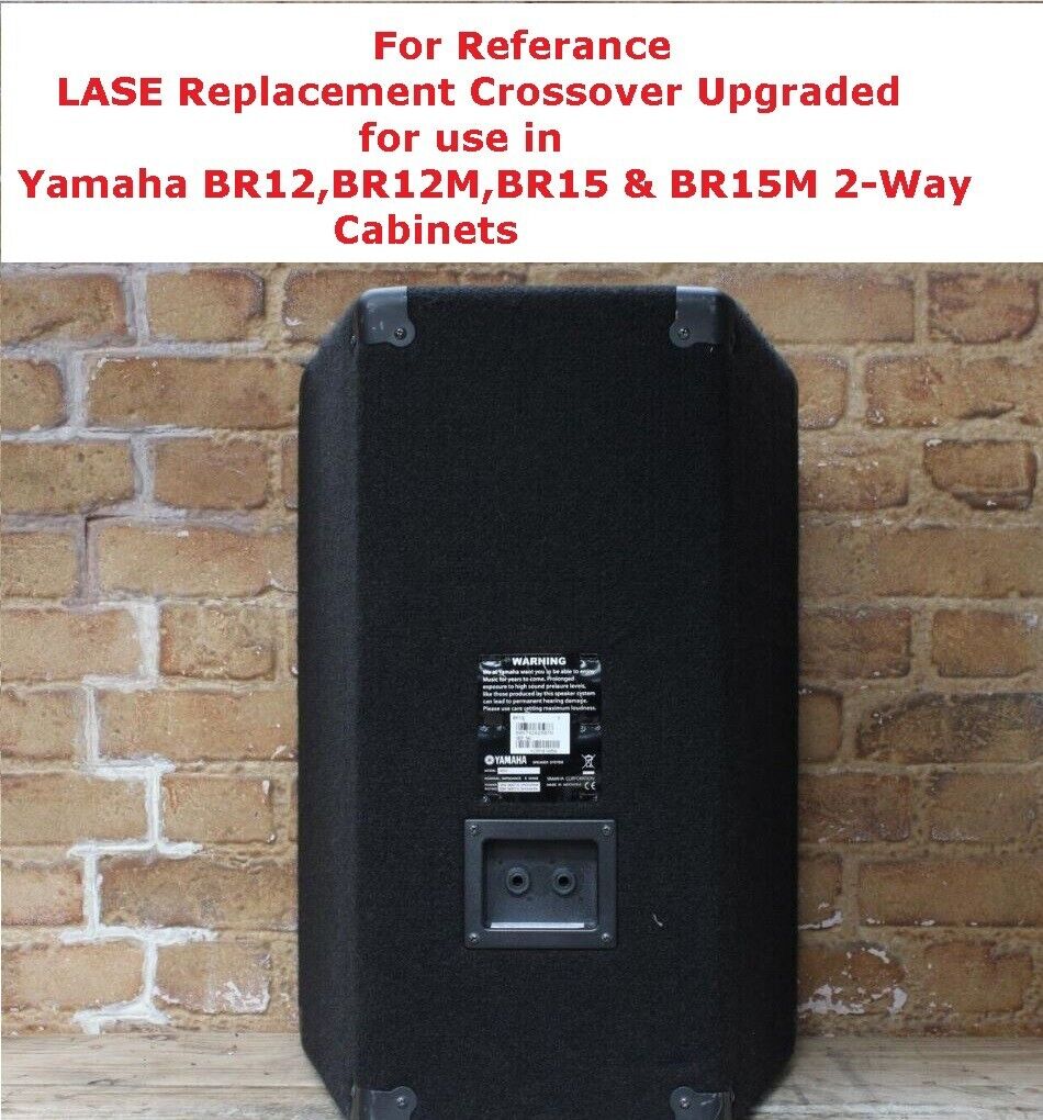 Replacement Crossover Upgraded Yamaha BR12, BR12M, BR15 & BR15M 2-Way Cabinets