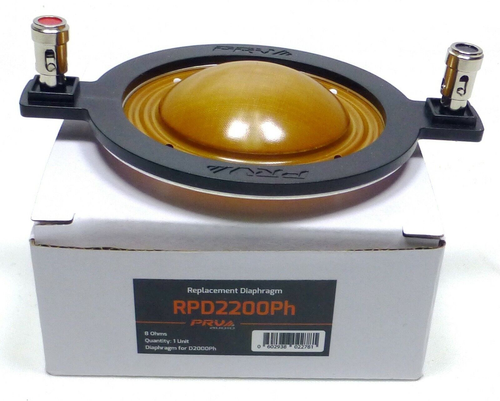 Original Factory PRV AUDIO RPD2200PH Diaphragm for D2200PH & D2200PY Driver 8Ω