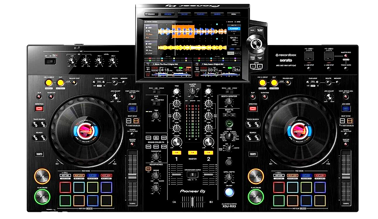 Pioneer DJ XDJ-RX3 2-Channel All-in-One DJ Controller Performance Syst