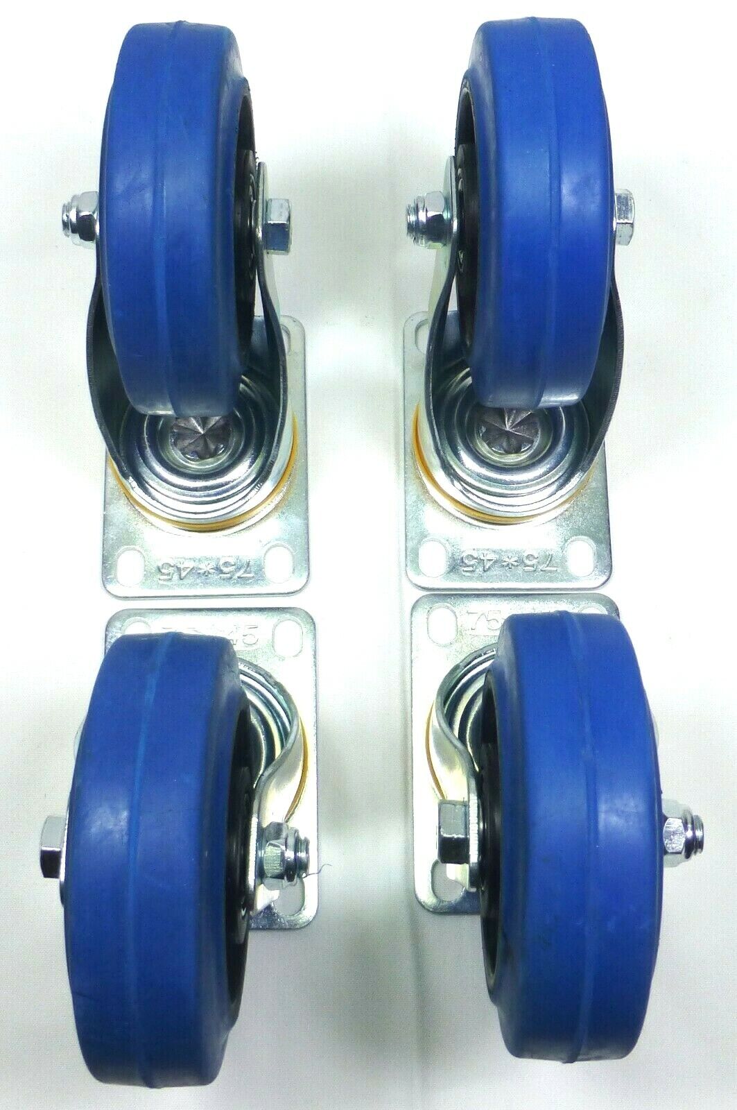 LASE Heavy Duty Blue Wheels