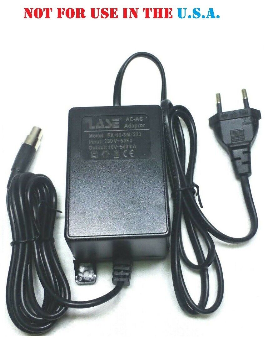 Replacement Power Supply @ 220V for Mackie 402-VLZ3 & Mackie 802-VLZ-3 Mixer