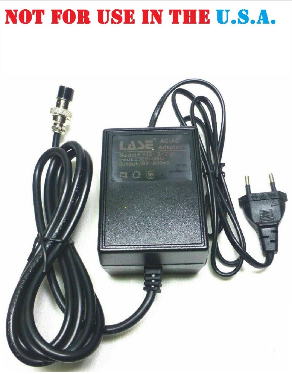 Replacement 220V Power Supply for Yamaha PA30, MG16, MG166CX/206, F4/F7 6FX Y6M6