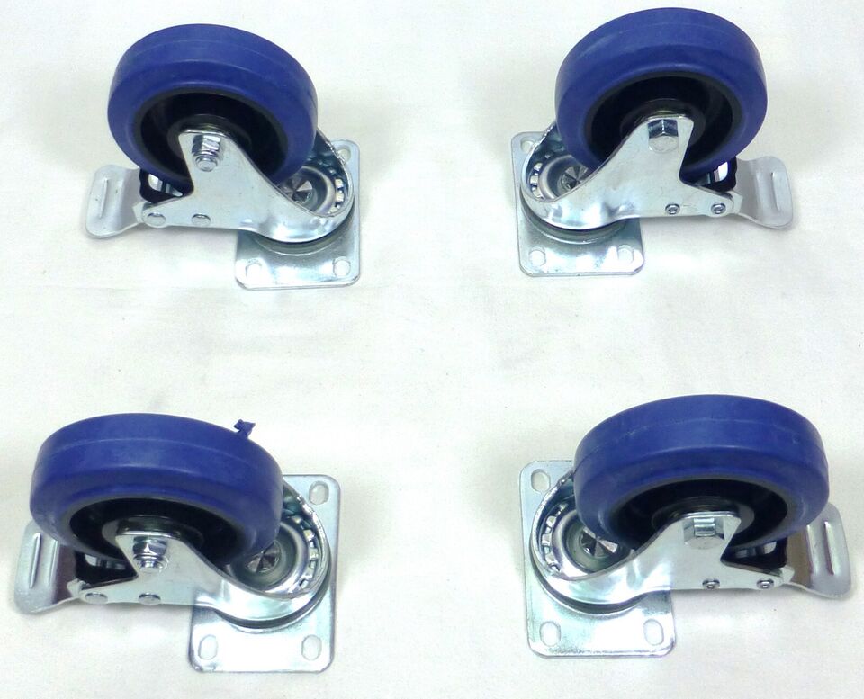 LASE Heavy Duty Blue Wheels