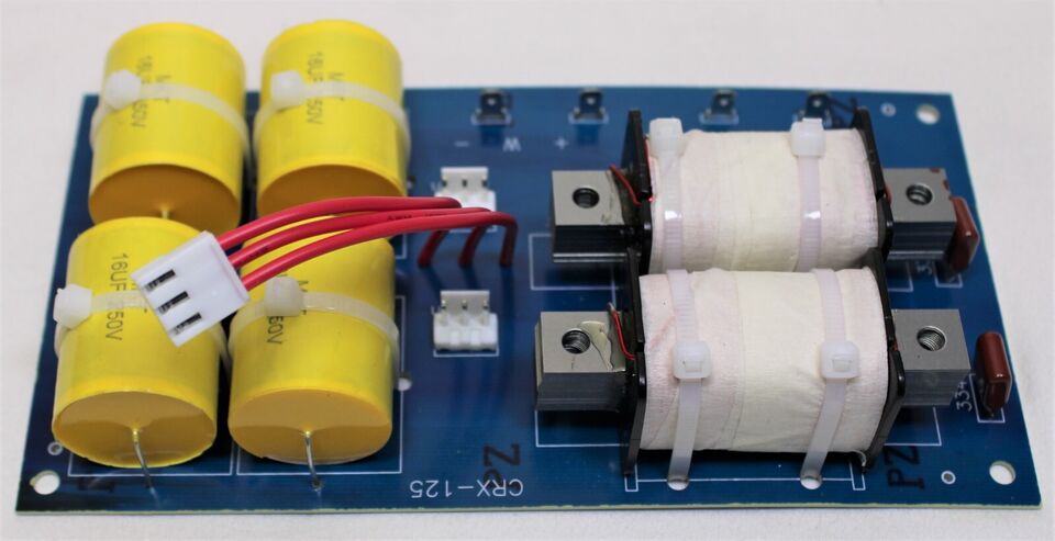 Single Passive - LOW Pass - Crossover - 1000 Watts, 4/8 Ohm, 125Hz