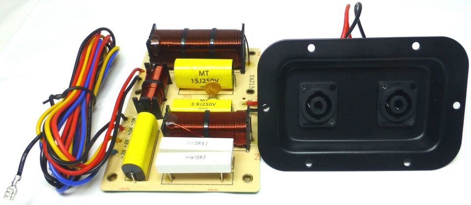 Replacement Passive Crossover Yamaha S215V Dual 15" Club Series w/ Speakon Plate