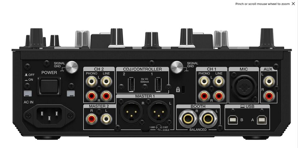 Pioneer DJ DJM-S7 Mixer w/ Performance Pads (Compatible with Rekordbox & Serato DJ)