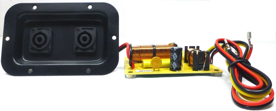 Replacement 2-Way Passive Crossover Yamaha Speaker S115V, S112V w SpeakOn Plate
