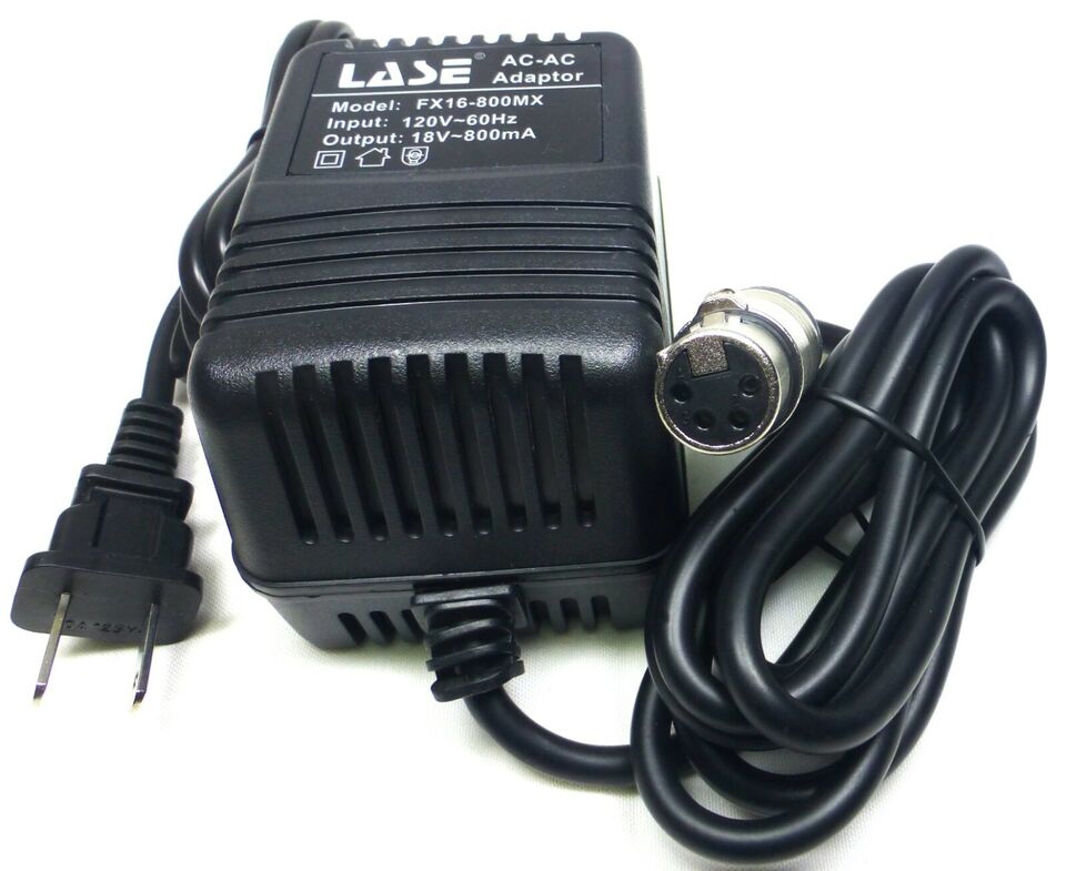 Replacement Soundcraft Power Supply Adapter FX16 Spirit Mixer Console 120V