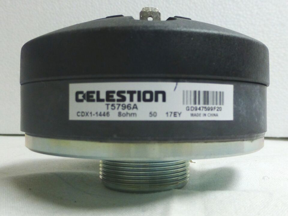 Original Factory Celestion CDX1-1446 Ferrite 1" Compression Screw-On Driver 8Ω