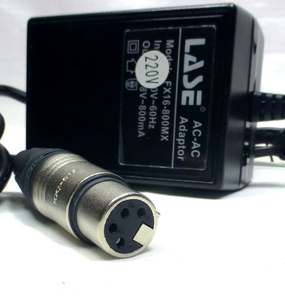 Replacement Soundcraft 220V Power Supply Adapter FX16 Spirit Mixer Console 220V