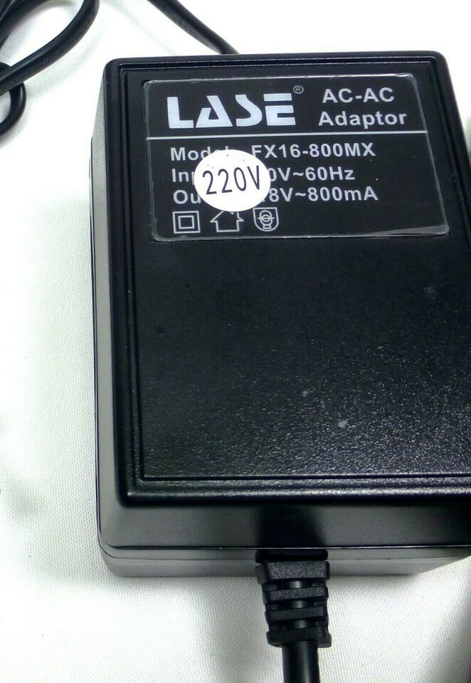 Replacement Soundcraft 220V Power Supply Adapter FX16 Spirit Mixer Console 220V