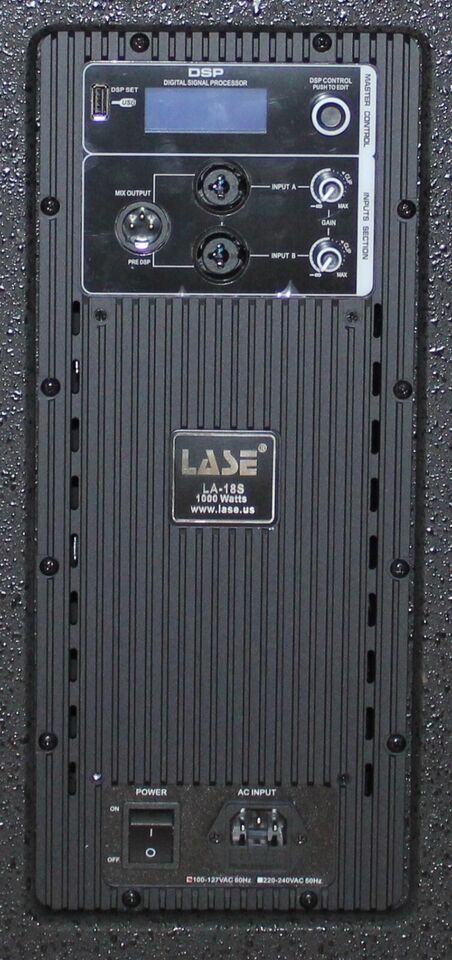LASE LA-18S Powered Sub-Woofer Speaker