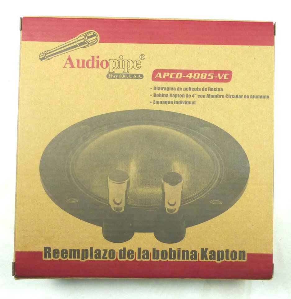 Original Factory Diaphragm AudioPipe APCD-4085-VC for APCD-4085 Driver 8 ohms