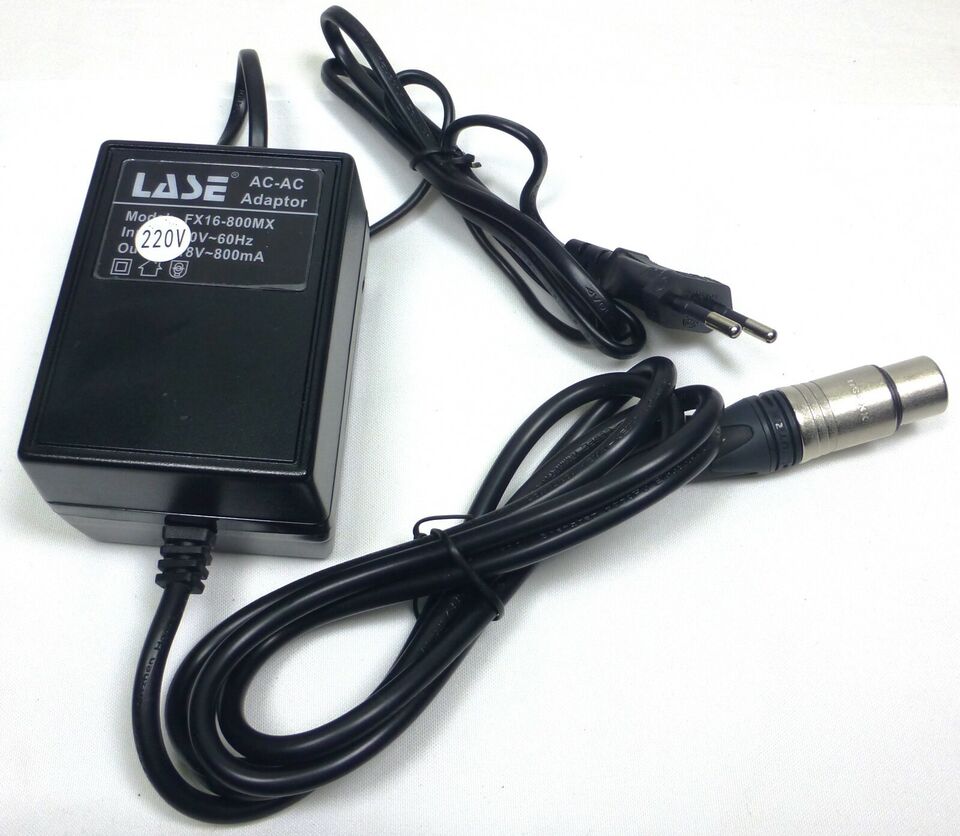 Replacement Soundcraft 220V Power Supply Adapter FX16 Spirit Mixer Console 220V