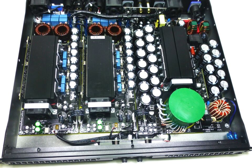 LASE Series Professional Powered 1U Rack Amplifiers