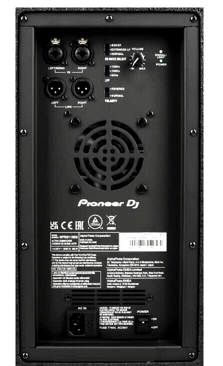 Pioneer DJ XPRS1182S 18-inch Active Subwoofer
