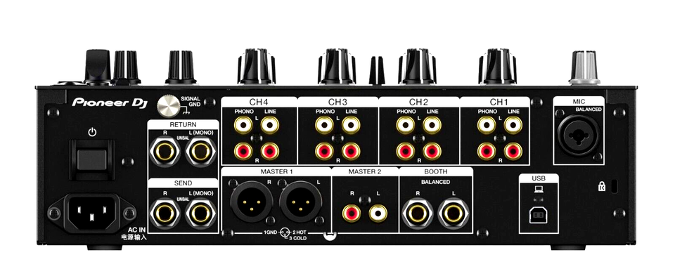 Pioneer DJ DJM-750MK2 4-Channel Professional DJ Club Mixer