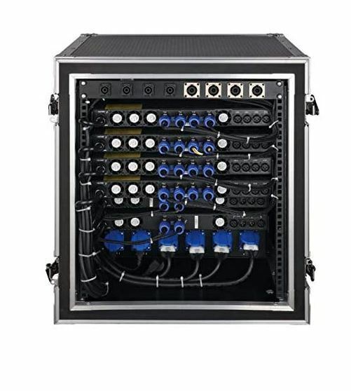 CVR D-2004 Series 1U Professional Power Amplifier 2000W x 4 (Blue) 8Ω