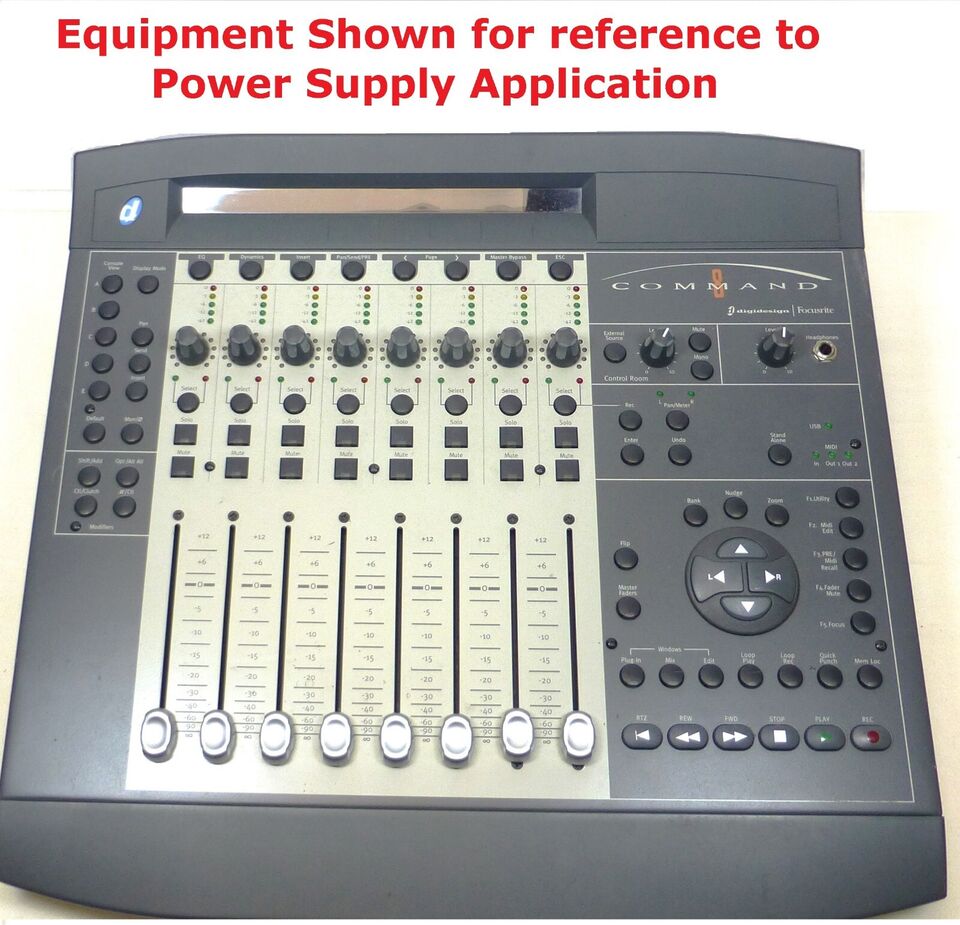 LASE Replacement Power Supply for DIGIDESIGN COMMAND 8 Console P/N 400012818-00