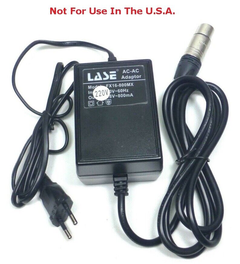 Replacement Soundcraft 220V Power Supply Adapter FX16 Spirit Mixer Console 220V