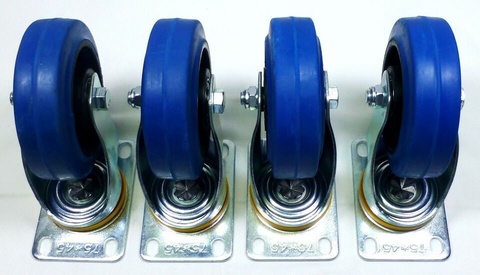 LASE Heavy Duty Blue Wheels