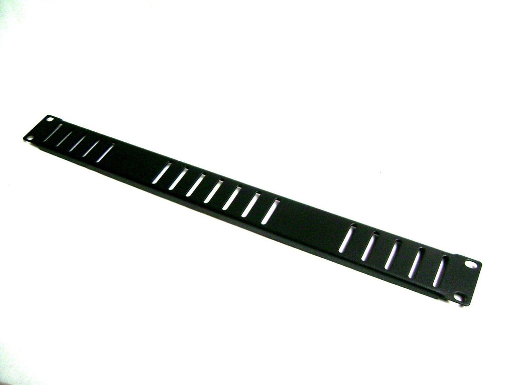 Flanged Rack Panel Black Heavy Duty Flanged Rack Case Panel