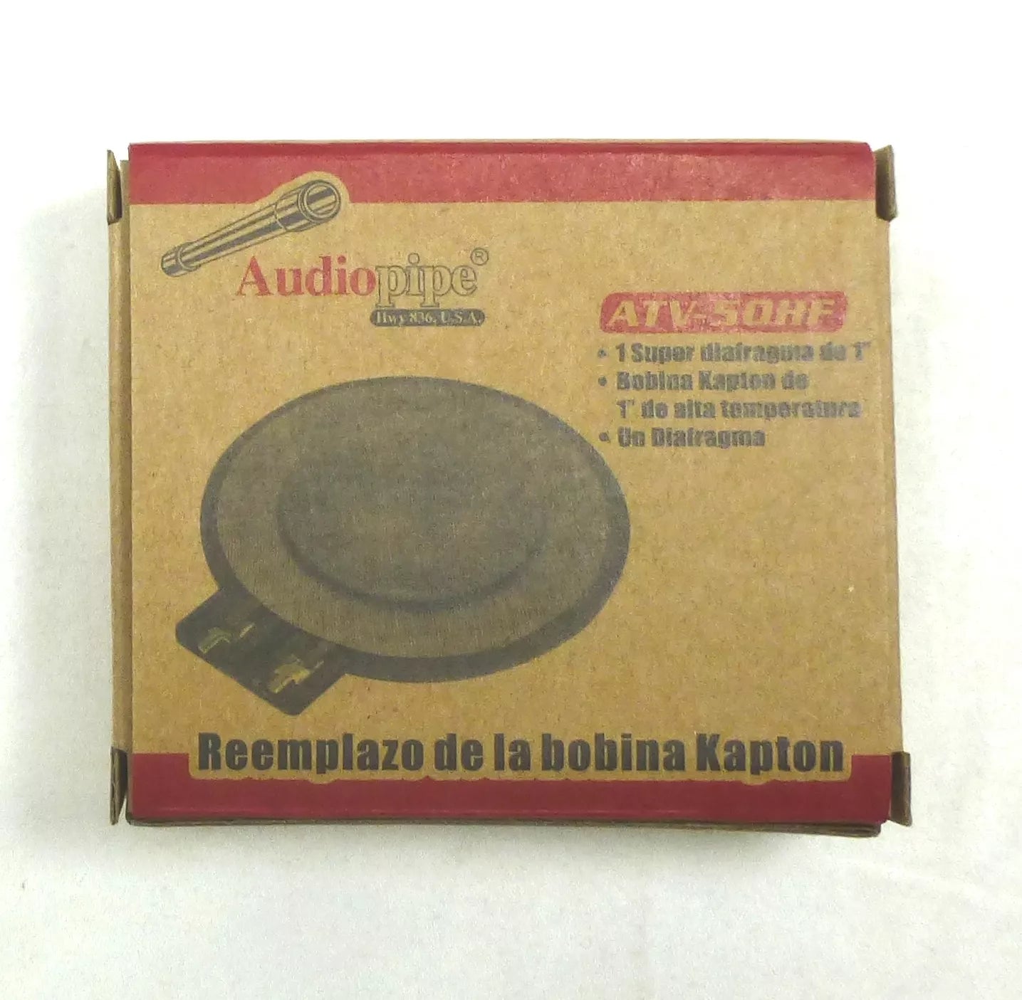 Original Factory Diaphragm AudioPipe ATV-50HF for ATQ-50HF Driver 8 ohms