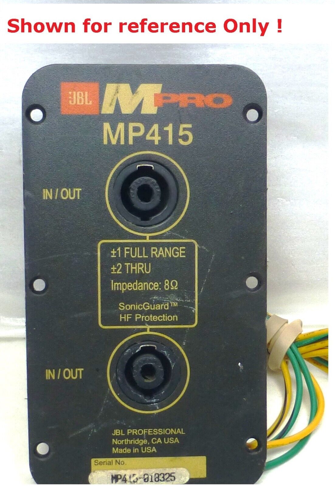 JBL M PRO MP415 / MP412 / MP410 Aftermarket Crossover for Full Range 1