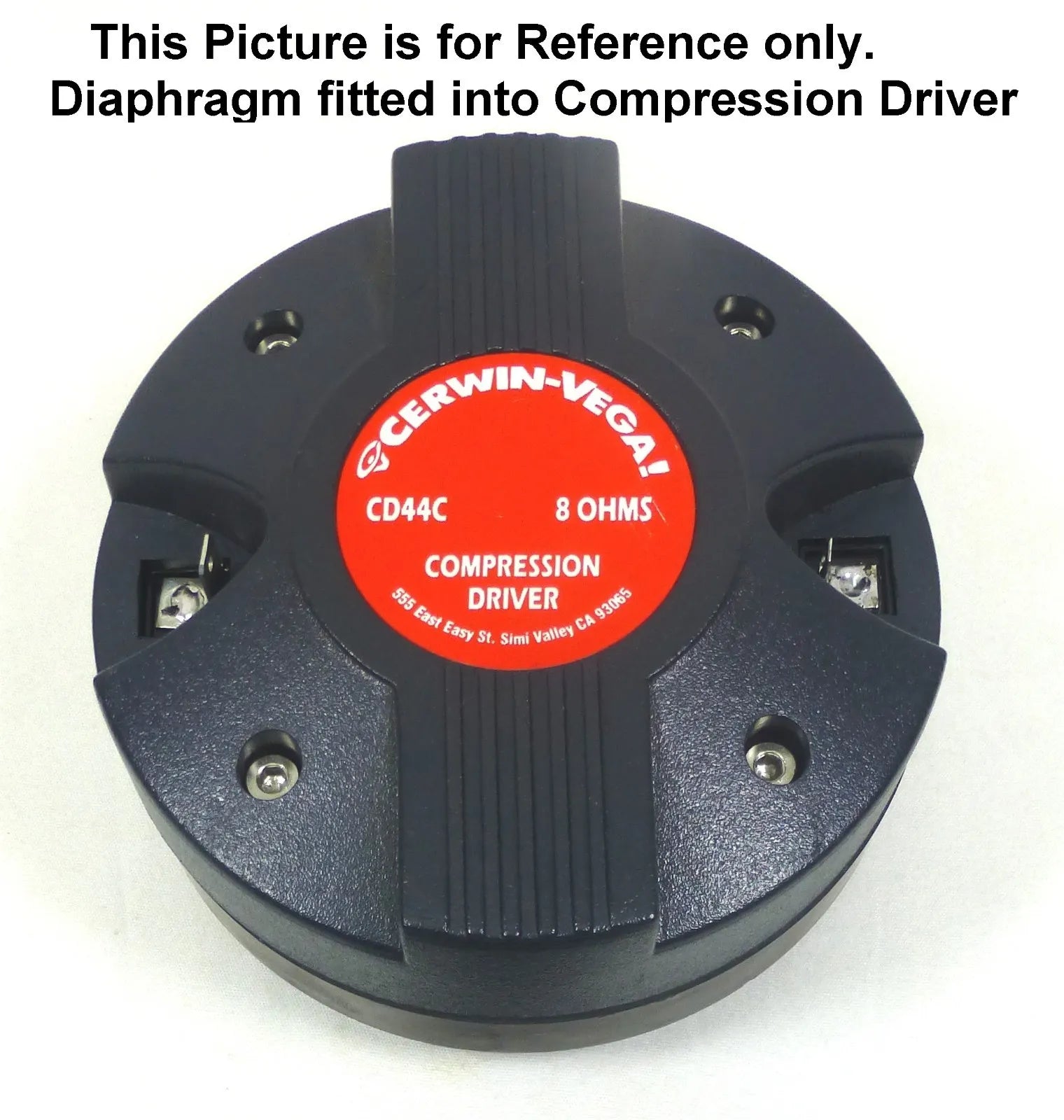 Replacement Diaphragm for Cerwin Vega CD44C Driver COMP00003