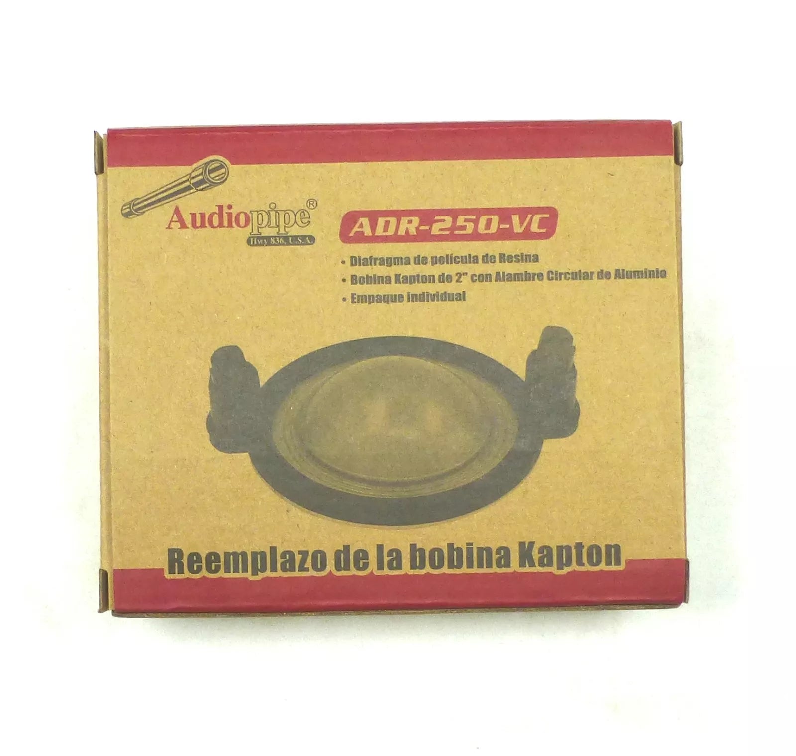 Original Factory Diaphragm AudioPipe ADR-250-VC for ADR-250 Driver 8Ω