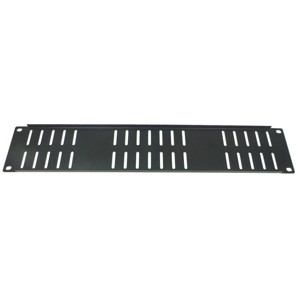 Flanged Rack Panel Black Heavy Duty Flanged Rack Case Panel