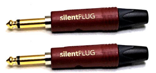 (2) Neutrik NP2XX-SILENT 1/4" Phone Plug Connector